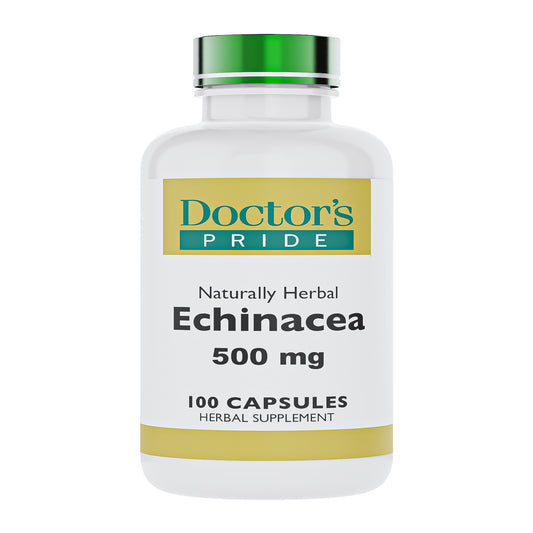 Echinacea Capsules 500 MG - 100 Capsules