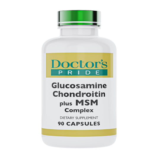 Glucosamine with Chondroitin, & MSM - 90 Capsules