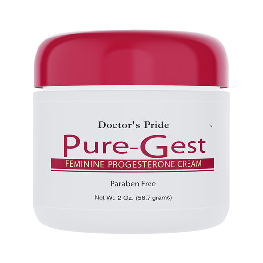 Pure-Gest Progesterone Cream - 2 Oz