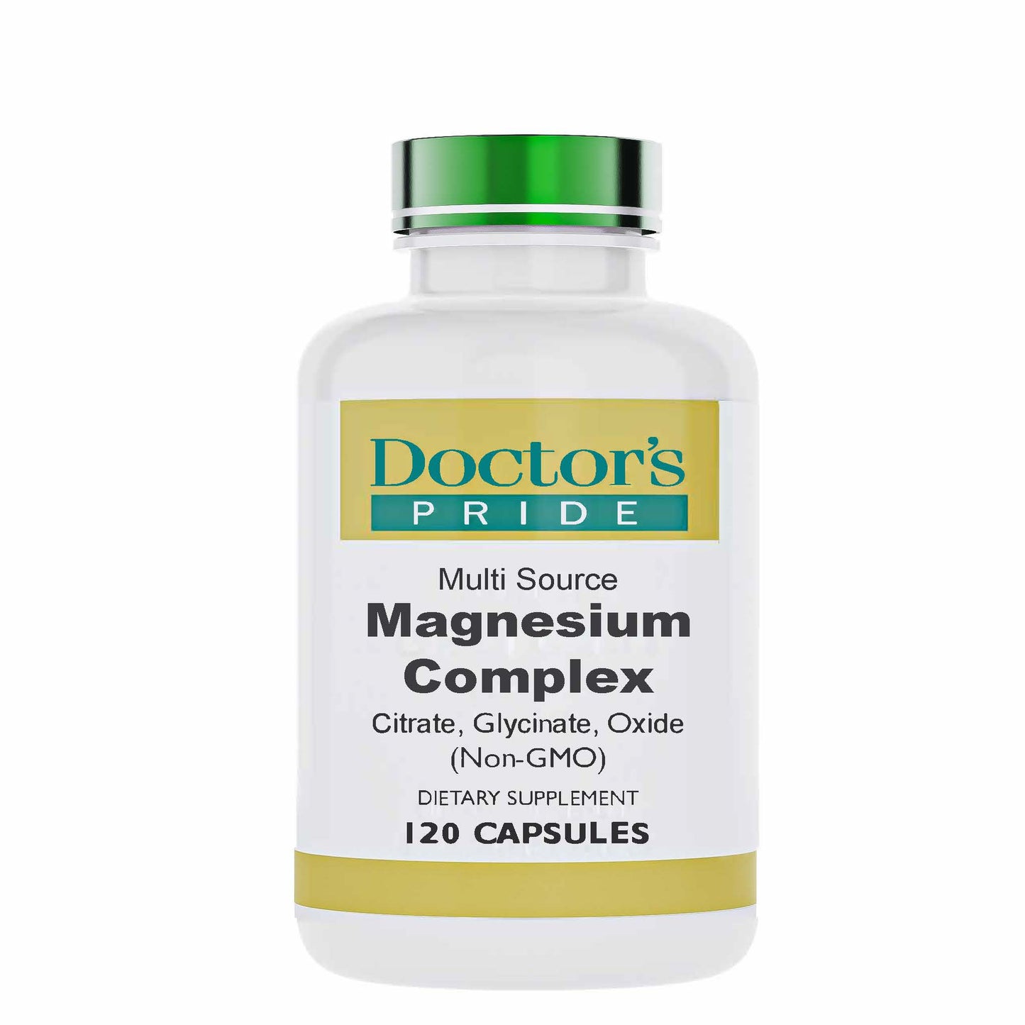 MAGNESIUM COMPLEX Citrate, Glycinate plus Oxide - 120 Capsules | Non-GMO