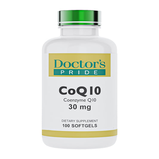 CoQ-10 (Coenzyme Q-10) 30 MG - 100 Softgels