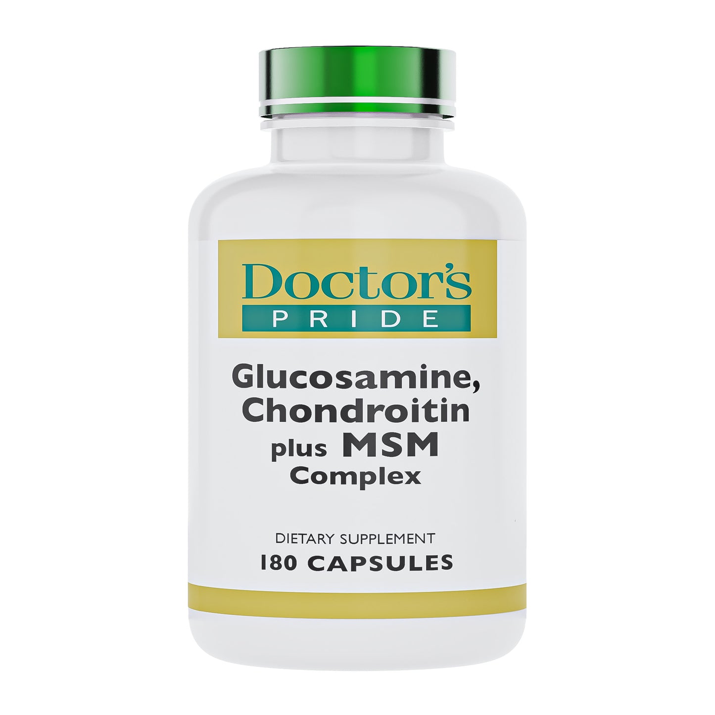 Glucosamine with Chondroitin, & MSM - 180 Capsules