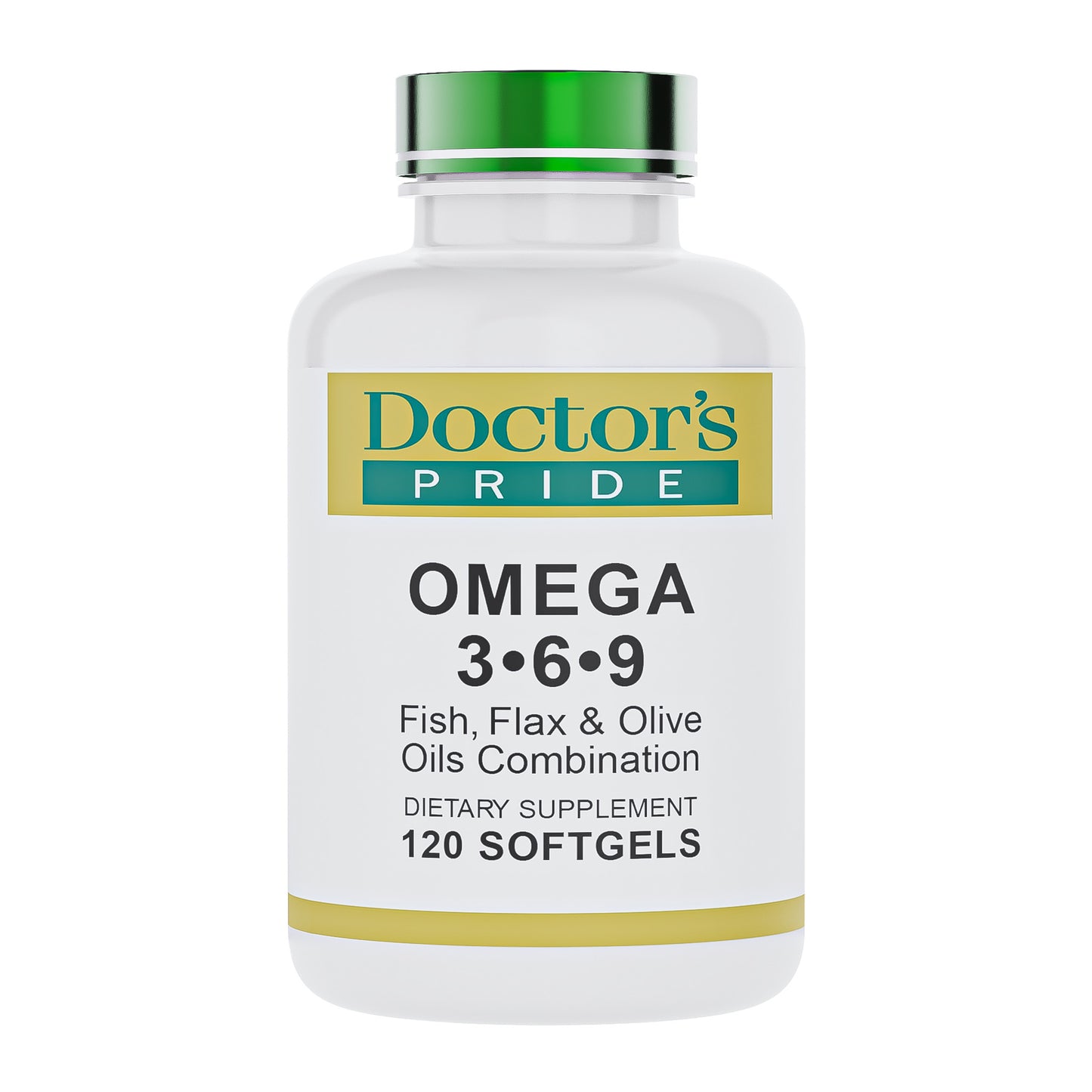 Omega 3-6-9 (Fish, Olive, & Flax Oils)- 120 Softgels