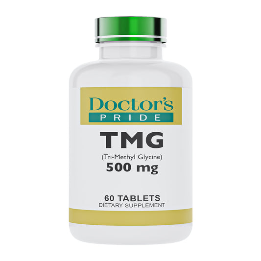 TMG TRIMETHYLGLYCINE 500 MG TABLETS - 60 Tablets