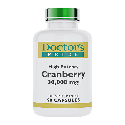 Cranberry 30,000 MG (per serving) - 90 Capsules