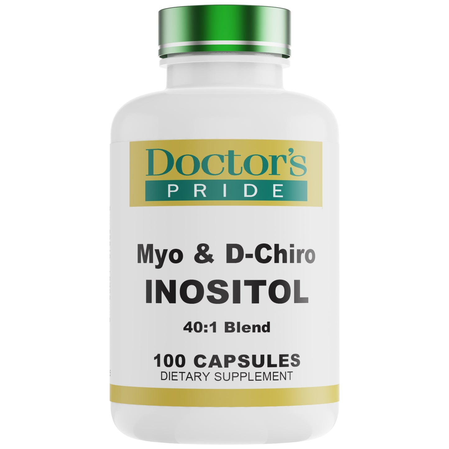 Myo & D-Chiro Inositol - 100 Capsules
