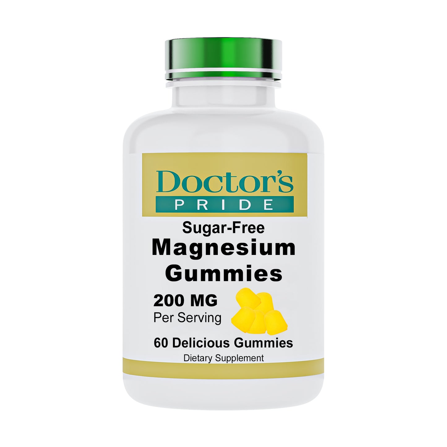 Magnesium Glycinate Gummies 200 MG - 60 Gummies